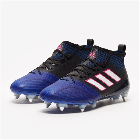 adidas Ace 17.1 Primeknit SG Boot Black Blue 